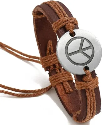 Produktbild von Peace Armband - Braun für Uni KP33223
