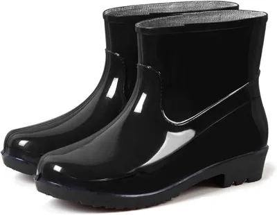 Kurze Gummiregenstiefel Damen - Wasserdicht und rutschfest