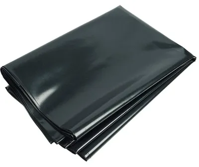 Immagine prodotto di TRANKIELO® - Telo per giardino in polietilene nero, dimensioni 2 m x 10 m, spessore 0,3 mm, resistente ai raggi UV e impermeabile