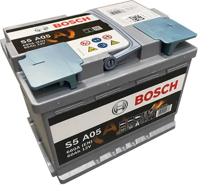 Produktbild von Bosch S5 A05 Autobatterie AGM Start-Stop 12V 60Ah 680A