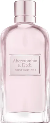 A product shot of Abercrombie & Fitch First Instinct Eau de Parfum for women.