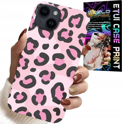 Zdjęcie produktu dla Etui Do Iphone 13 - Różowa Panterka Pantera Kobiece Wzory