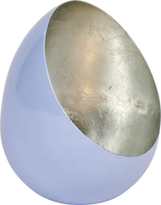 Produktbild von Lambert Windlicht Casati Skyblue Blau Silber (12cm)