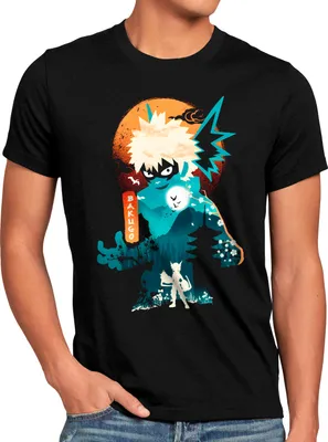 Produktbild von style3 Bakugo Herren T-Shirt superhero japan acade mia manga