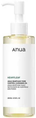 Imagen del producto de ANUA HEARLEAF PORE CONTROL CLEANSING OIL 200ml - Aceite limpiador facial para controlar los poros
