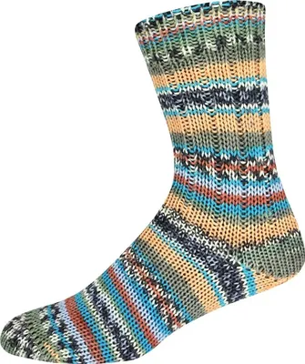 Produktbild von ONline - Supersocke 6-fach Sort. 389 Alpin-Color 3194
