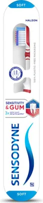 Produktbild von Sensodyne - Zahnbürste - Empfindlichkeit & Zahnfleisch - Stärkung des Zahnfleisches - 1 Zahnbürste - 1 Stück
