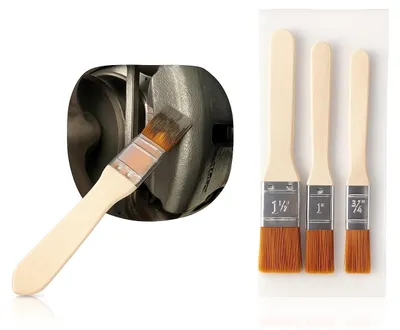 Obrázek produktu pro Sada štětců FOLIATEC pro lakování brzdových třmenů, 3 kusů