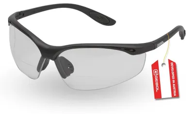 Zdjęcie produktu dla Okulary ochronne i do czytania Czytnik bezbarwny Ochrona UV Dioptria +2.0
