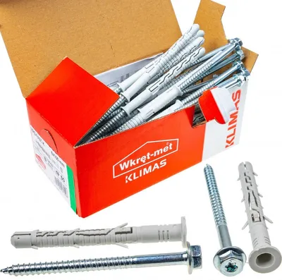Produktbild von Rahmendübel KPR-FAST-K 10x100 mm Sechskantkopf Torx Fensterrahmendübel 50 Stück