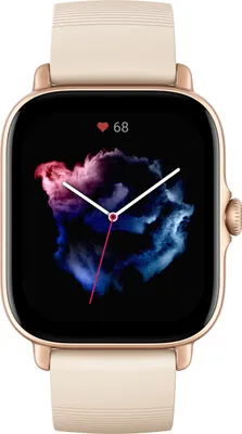 Produktbild von GTS 3 Elfenbeinweiß Smartwatch