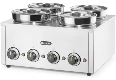 Imagen del producto de Calentador eléctrico – Para calentar sopas – Placa para calentar salsas – Calentador para buffets – 16 litros – 800 vatios