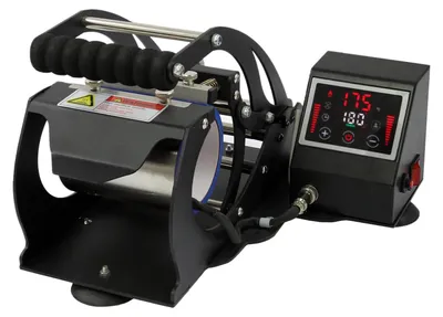 Immagine prodotto di PixMax Mug Press: macchina per la stampa a sublimazione su tazze, con touchscreen, adattatore per tazze da 11 once, set di avvio e controllo preciso della temperatura