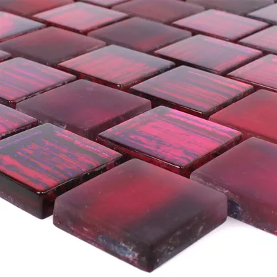 Produktbild von Glasmosaik Fliesen Lanzarote Pink
