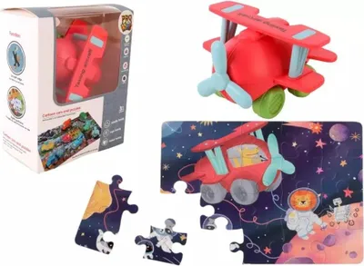 Immagine prodotto di Auto puzzle Strada avventura aereo