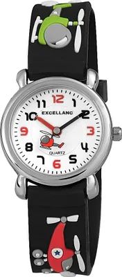 Produktbild von Excellanc Kinderuhr mit Silikonarmband