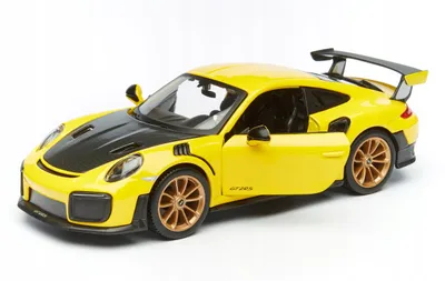 Produktbild von Maisto Porsche 911 GT2 RS Modellauto Gelb 1:24
