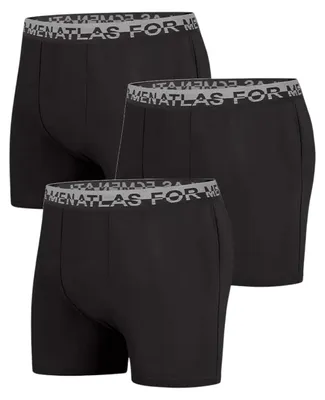 Produktbild von Atlas For Men - Boxershorts für Herren(3er-Pack) AF2423 (6XL) (Schwarz)