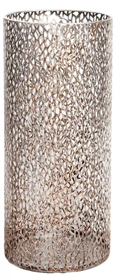 Produktbild von Gilde Schirmständer, zylindrisch, "Purley", Metall, silberfarben, VE 2, H. 50 cm, D. 22 cm 74161 4063387741610