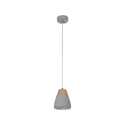 Produktbild von EGLO Tarega, Flexible Halterung, Braun, Grau, Braun, Grau, Stahl, Holz, Drinnen