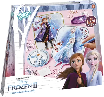 Obrázok produktu pre Súprava na maľovanie kreatívnych diamantov Ice Kingdom II/Frozen II