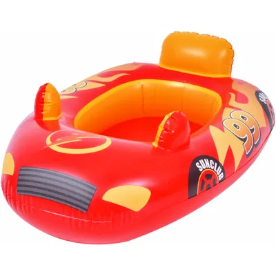 Produktbild von Aufblasbares Schwimmbötchen „Auto“ 86 × 60,5 cm – Orange 37621