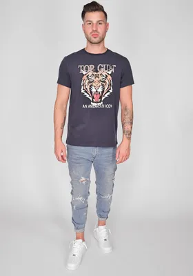 Produktbild von Top Gun T-Shirt TG20213017 Herren navy 3XL