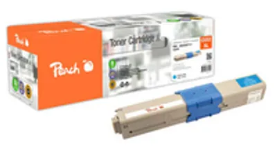 Productafbeelding van Peach PT824 Peach Toner OKI C332XL 46508711 cyan remanufactured