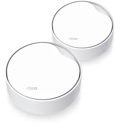 Obrázek produktu pro TP-Link DECO X50-POE(2-PACK), Bílá, Vnitřní, Síťový systém, 420 m², Dvoupásmový (2,4 GHz / 5 GHz), Wi-Fi 6 (802.11ax)