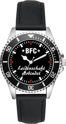 Produktbild von KIESENBERG Herrenuhr Armbanduhr BFC Berlin Geschenk Artikel Idee Fan Analog Quartz L-2408