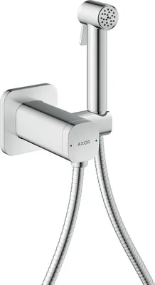 Produktbild von hansgrohe Bidet-Handbrause Axor Bidette Showers 1 J, für Mischwasser, softsquare, chrom
