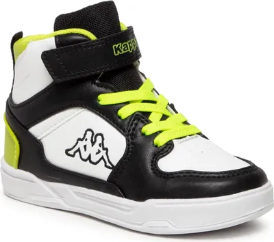 Produktbild von Kappa Kinderschuhe Größe 28 Weiß mit Klettverschluss 260926K1133