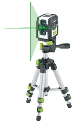 Productafbeelding van Laserliner SmartCross, 40 meter, 0,3 mm/m, 4°, 515 nm, Horizontaal/verticaal, Groen