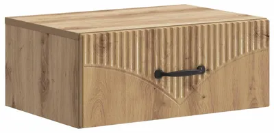 Produktbild von vidaXL Wandmontierter Nachttisch Artisan-Eiche 49 x 34,5 x 20 cm
