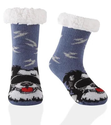 Produktbild von Kuschelsocken Kinder Anti Rutsch Flauschig Warm Winter Socken Größe S-L