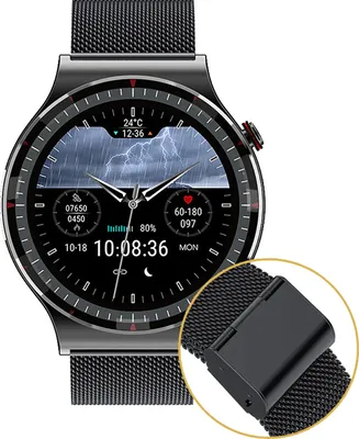 Produktbild von Knauermann PRO 2 Gesundheitsuhr Smartwatch, Blutdruckmesser, Fitnessuhr