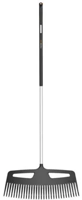 Immagine prodotto di Fiskars Xact Rastrello per foglie Nero, Acciaio inox