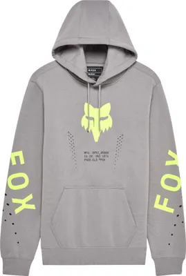 Produktbild von FOX Shield Hoodie, grau/gelb, XL