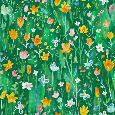 Productafbeelding van Buitenkussens Oxford - Motief: Lente I DX7375
