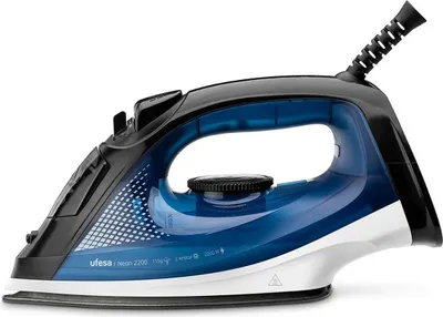 Obrázek produktu pro Žehlička s párou Ufesa NEON 2200 W, keramika, samočištění, systém proti vodnímu kameni