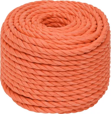 Obrázek produktu pro vidaXL Pracovní lano oranžové 20 mm 100 m polypropylenu