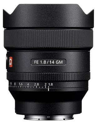 Produktbild von Sony FE 14 mm F1.8 GM, Ultraweitwinkelobjektiv, 14/11, 21 mm, Sony E