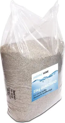 Produktbild von pajoma® 25kg Quarzsand 0,4-0,8mm Sand für Filteranlagen Filtersand Pool Sandfilteranlage