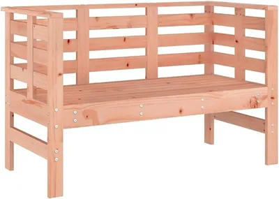 Imagen del producto de Banco de jardín, 111,5 x 53 x 71 cm, fabricado en madera de douglas maciza