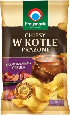 Image de Przysnacki Chipsy w Kotle Prażone O Faku Oignons caramélisés 125 G