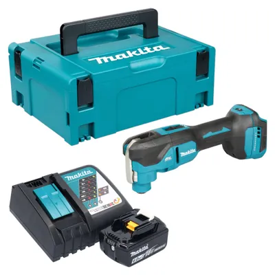Image de Outil multifonction sans fil Makita DTM 53 RG1J 18 V OIS / Starlock Brushless + 1 batterie 6,0 Ah + chargeur + Makpac