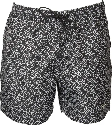 Produktbild von CK CALVIN KLEIN Sea Boxer Swimming Pool Herren Bademode mit aufgedrucktem Logo Artikel KM0KM00813 MEDIUM DRAWSTRING, XXL, Poliestere 100%