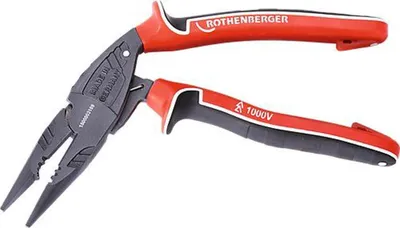 Image de Pince ergonomique pour installations électriques Rothenberger, 1 pièce.