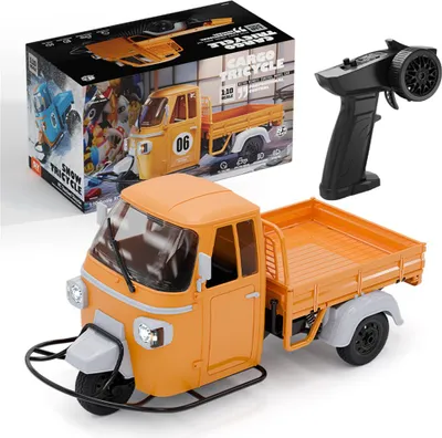Produktbild von SG PINECONE FOREST 1008 RTR 1/10 2.4G RWD RC Trike mit LED, Rückwärts-Sound, Vollproportional, Hochgeschwindigkeit Ferngesteuerte 3-RadModell, Orange