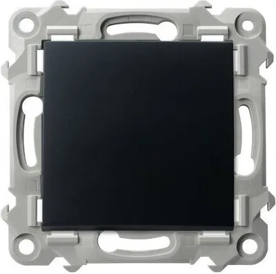 Image de Interrupteur unipolaire SZAFIR Noir Ospel